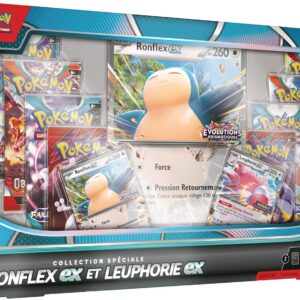 Pokémon : Collection Spéciale Ronflex ex et Leuphorie ex – en Français