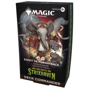 Les Secrets de Strixhaven: Esprit de Forsapience Commander Deck – Français