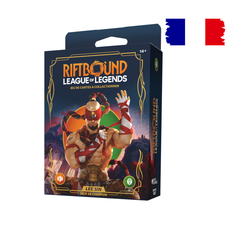 Deck de Champion - Lee Sin - Riftbound: League of Legends FR